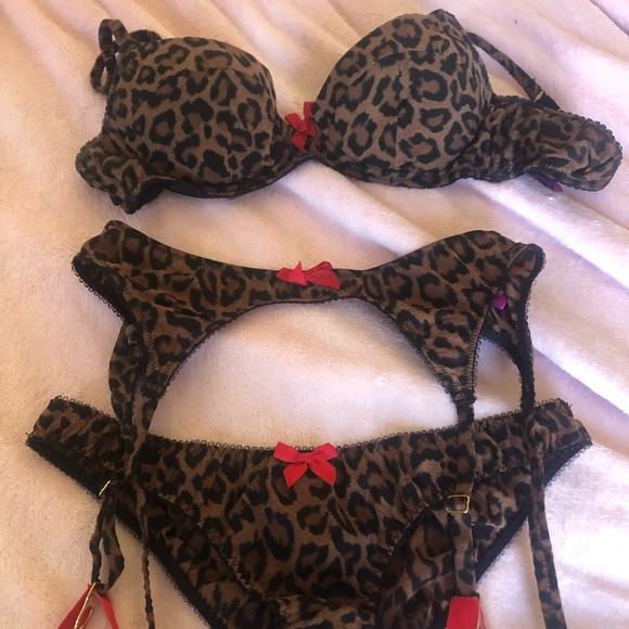 *RARE* Agent Provocateur Leopard Leonara Set - Picture 2 of 6